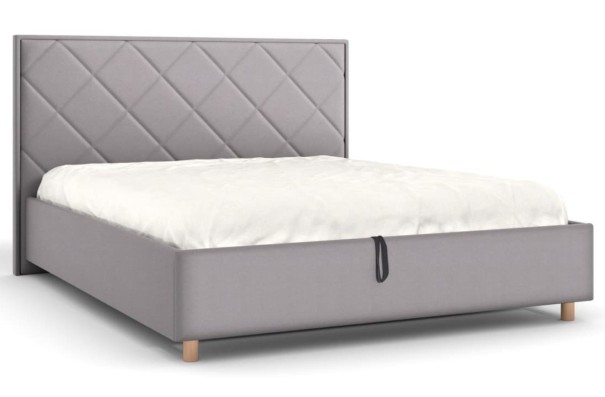 Krásne čelo Klinmam Madison s čalúnenými štvorcami sa vyznačuje nápaditým dizajnom a dokonalým remeselným spracovaním.