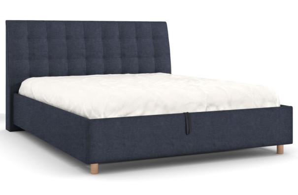 Elegantná posteľ Nashwille sa vďaka svojmu čelu hodí do každej spálne, ktorú ozvláštni a  zároveň rozjasní.