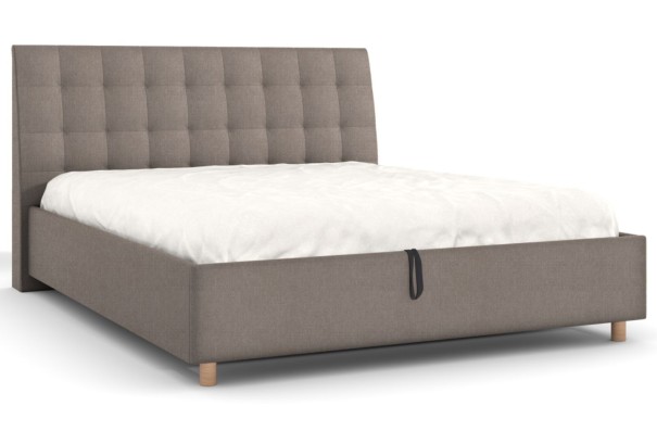 Elegantná posteľ Nashwille sa vďaka svojmu čelu hodí do každej spálne, ktorú ozvláštni a  zároveň rozjasní.