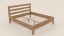 Vzdušná posteľ z kvalitného bukového alebo dubového dreva