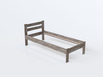 Posteľ z bukového alebo dubového masívu