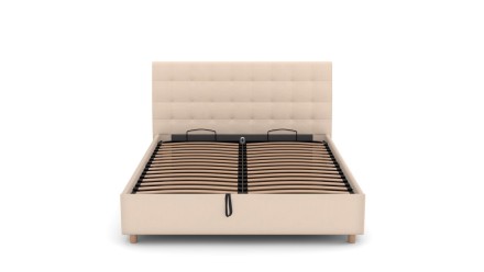 Elegantná posteľ Nashwille sa vďaka svojmu čelu hodí do každej spálne, ktorú ozvláštni a  zároveň rozjasní.