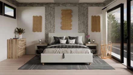 Jednoduché, čisté čelo Klinmam Modesto sa vyznačuje jednoduchými líniami so zmyslom pre detail.