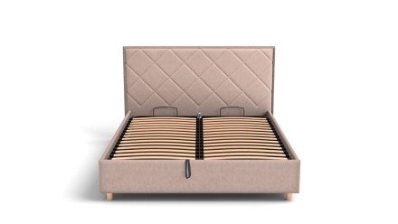 Krásne čelo Klinmam Madison s čalúnenými štvorcami sa vyznačuje nápaditým dizajnom a dokonalým remeselným spracovaním.