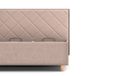 Krásne čelo Klinmam Madison s čalúnenými štvorcami sa vyznačuje nápaditým dizajnom a dokonalým remeselným spracovaním.