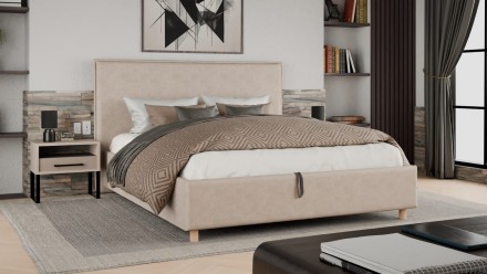 Čelo Valentino sa vďaka svojmu jednoduchému štýlu hodí do každej spálne.