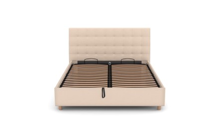 Elegantná posteľ Nashwille sa vďaka svojmu čelu hodí do každej spálne, ktorú ozvláštni a  zároveň rozjasní.