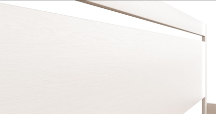 Posteľ Matera už pri prvom pohľade zaujme svojím tvarom a jednoduchým moderným dizajnom.