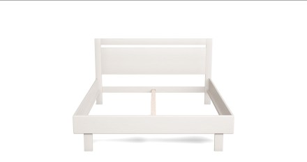 Posteľ Matera už pri prvom pohľade zaujme svojím tvarom a jednoduchým moderným dizajnom.