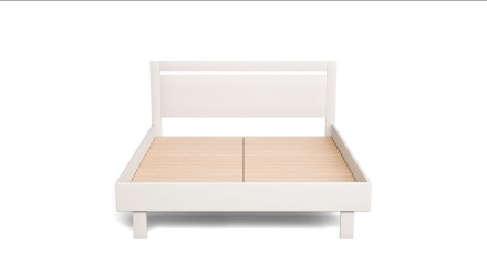 Posteľ Matera už pri prvom pohľade zaujme svojím tvarom a jednoduchým moderným dizajnom.