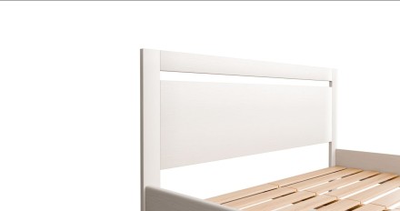 Posteľ Matera už pri prvom pohľade zaujme svojím tvarom a jednoduchým moderným dizajnom.