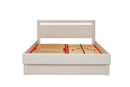 Posteľ Matera už pri prvom pohľade zaujme svojím tvarom a jednoduchým moderným dizajnom.