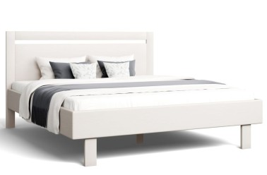 Posteľ Matera už pri prvom pohľade zaujme svojím tvarom a jednoduchým moderným dizajnom.