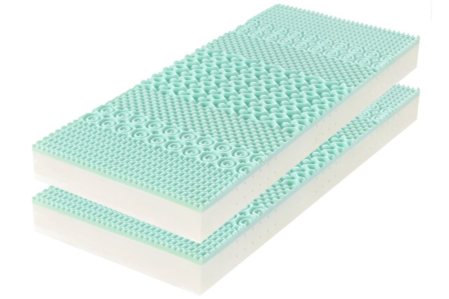 Dva pocity tuhosti - 2 a 3 | Penový matrac | Výška 19 cm | Nosnosť 130 kg | Záruka 2 roky