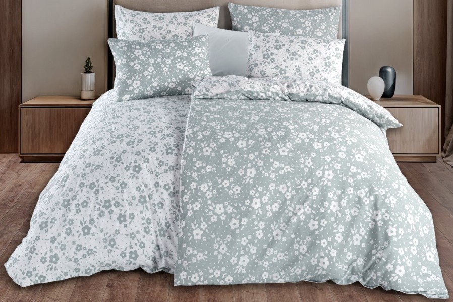 Obliečky Minty sú príjemné na dotyk, skvele odvádzajú vlhkosť a takmer sa nekrčia.