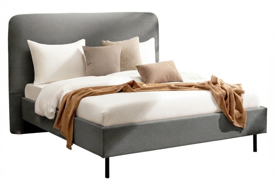 Klinmam Comfort Laguna je elegantná a nadčasová posteľ s jemným čalúnením, ktorá prináša jednoduchosť a čistotu dizajnu.