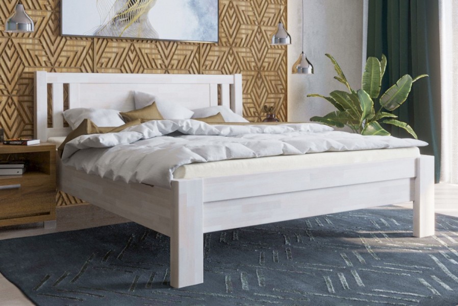 Robustná masívna posteľ Sion H2 bude dôstojnou dominantou vašej spálne, do ktorej prinesie útulnosť aj komfort.