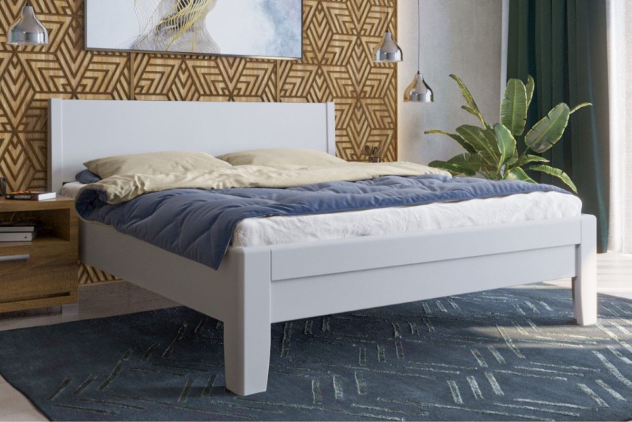 Robustná masívna posteľ Sion K1 bude dôstojnou dominantou vašej spálne, do ktorej prinesie útulnosť aj komfort.