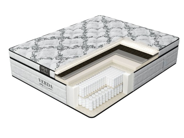 Výnimočný, komfortný matrac prémiovej kvality, ktorá spája najkvalitnejšie prírodné materiály so systémom taštičkových pružín.