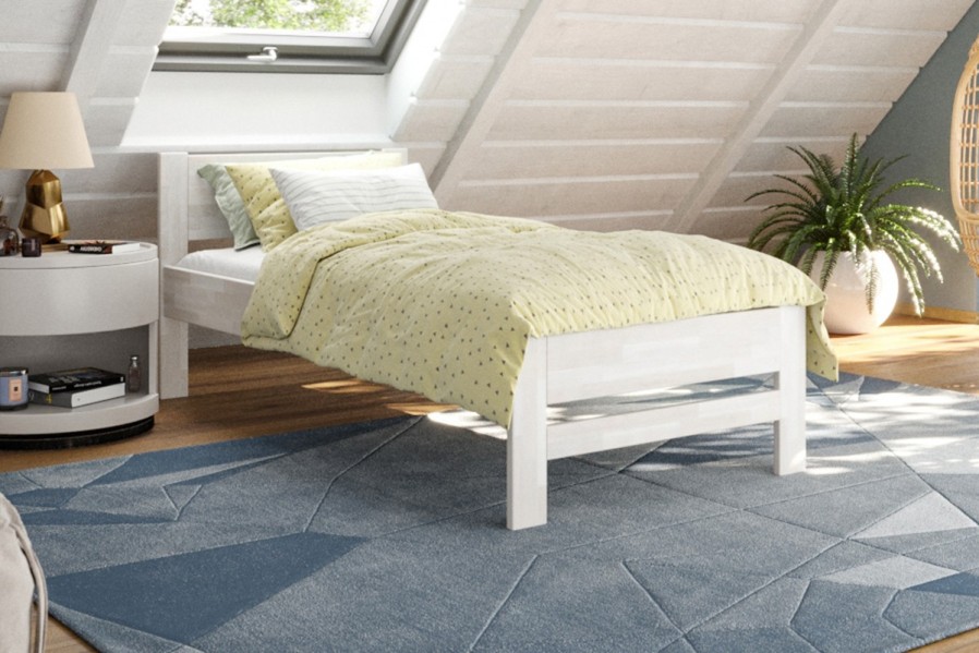 Viacgeneračná posteľ z tých najlepších možných materiálov bola precízne vyrobená. Ak hľadáte posteľ, ktorá vám vydrží desiatky rokov, tak je celomasívna posteľ Amelia to správne riešenie.