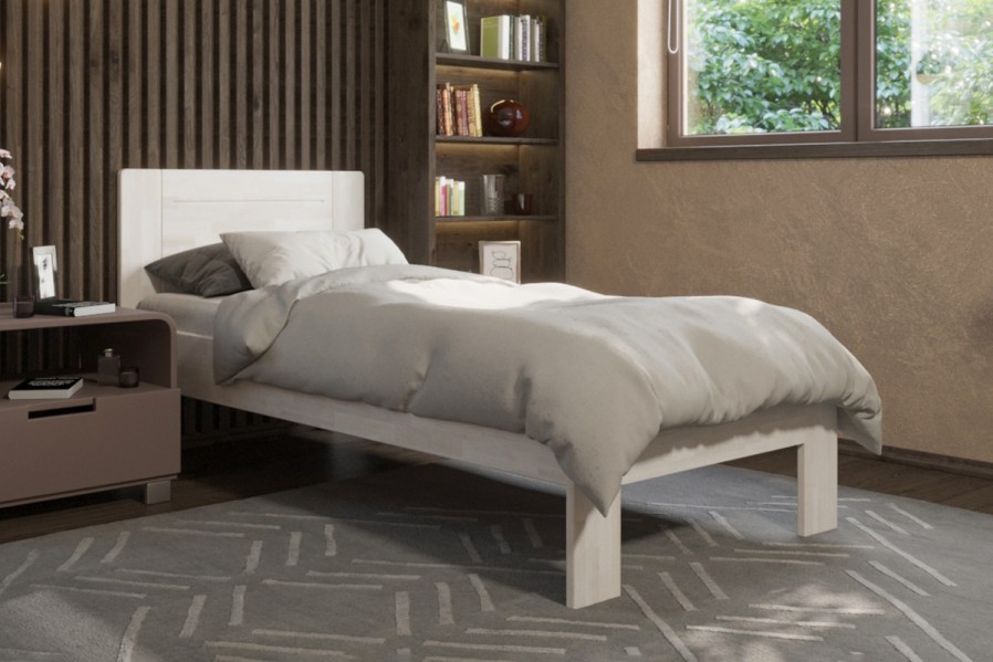 Hľadáte kvalitnú posteľ, s ktorou budete spokojní roky? Už nehľadajte.  Posteľ Amien s jednoduchým a praktickým plným čelom je tá správna voľba.