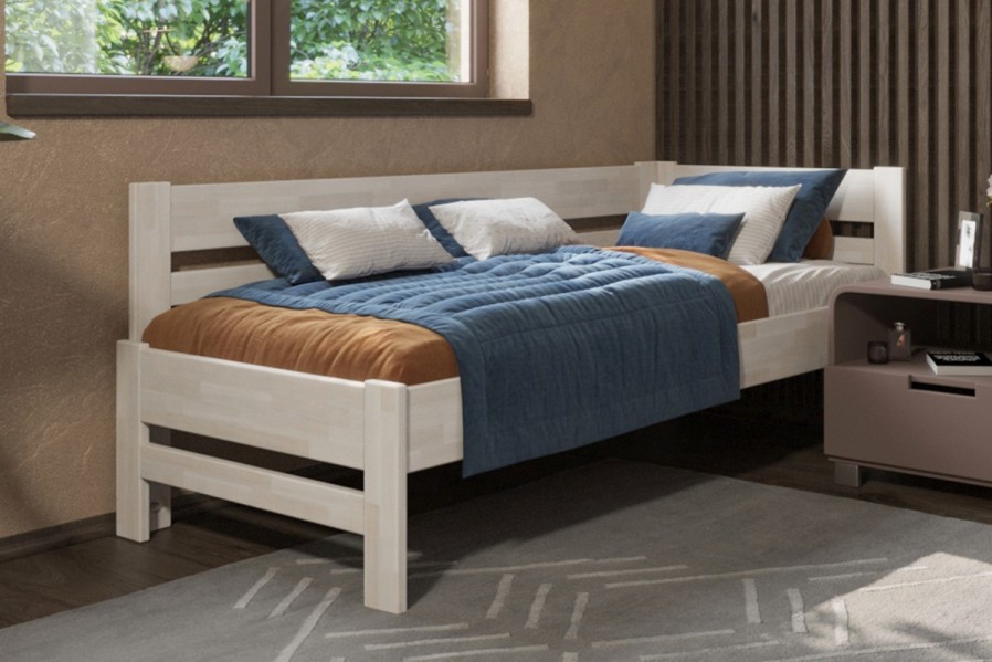 Vyberáte posteľ, ktorá vám vydrží niekoľko desiatok rokov? S celomasívnou posteľou Wanda sa to dá.