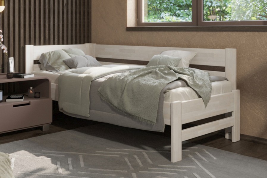 Vyberáte posteľ, ktorá vám vydrží niekoľko desiatok rokov? S celomasívnou posteľou Wanda sa to dá.