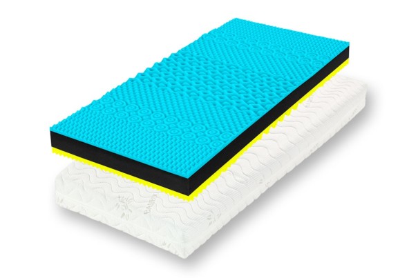 Moderný matrac vhodný pre športovo založených zákazníkov.