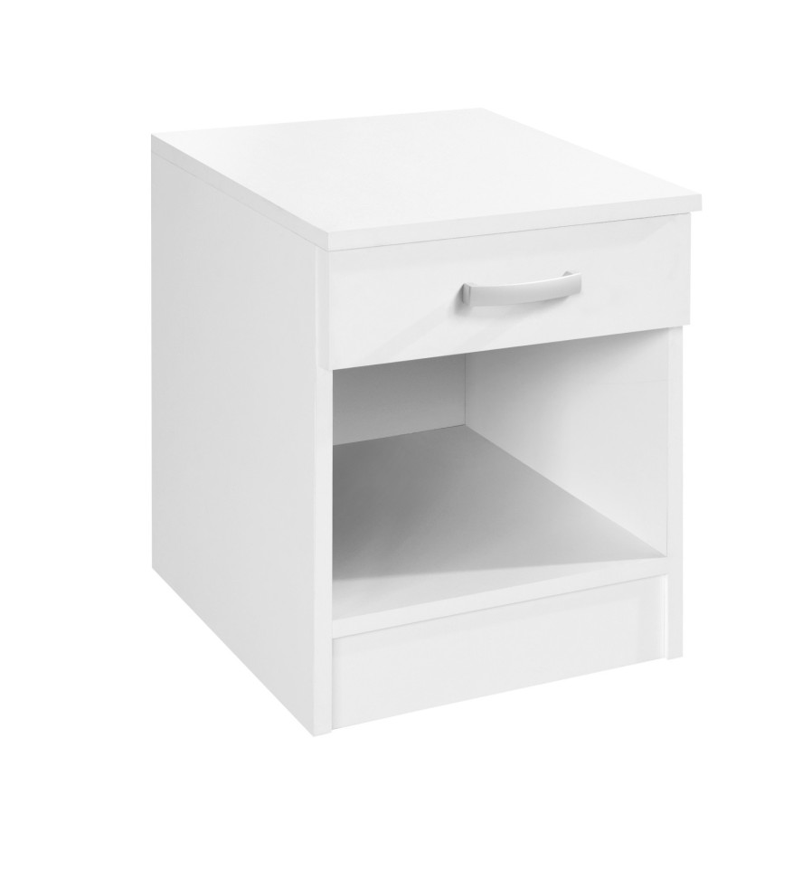 Nočné stolíky Epsilon vznikli spojením moderných materiálov a minimalistického dizajnu.