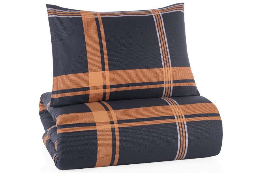 Obliečky Theo sú príjemné na dotyk, skvele odvádzajú vlhkosť a takmer sa nekrčia.