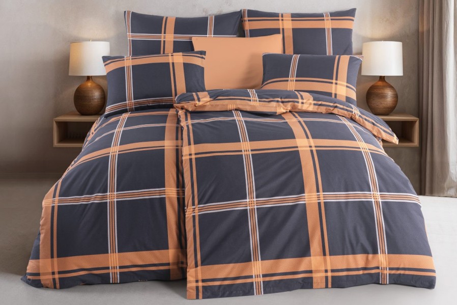 Obliečky Theo sú príjemné na dotyk, skvele odvádzajú vlhkosť a takmer sa nekrčia.