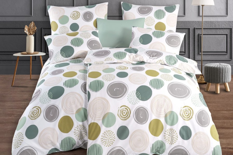 Obliečky Punto sú príjemné na dotyk, skvele odvádzajú vlhkosť a takmer sa nekrčia.