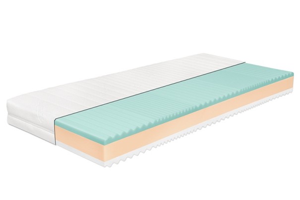 Ak sa chcete skvelo vyspať, siahnite po matraci Bohemia Soft. Vďaka vrstve z kvalitnej studenej peny, vám pomôže lepšie zrelaxovať a podporí váš chrbát.