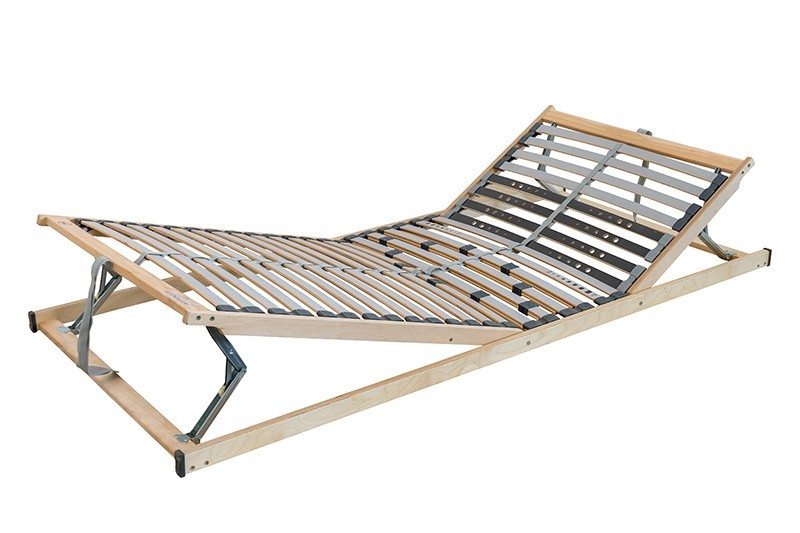 Posteľový rošt Klinmam Duo Comfort H je možné napolohovať v oblasti hlavy, čo oceníte napr. pri večernom čítaní vašej obľúbenej knihy.