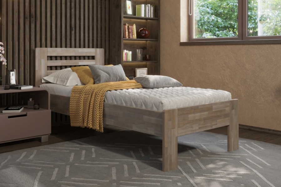 Milujete vôňu dreva i nenapodobiteľnú atmosféru, ktorú v spálni vyvoláva? Potom by vám určite nemala uniknúť celomasívna posteľ Lola z kolekcie spoločnosti PreSpánok.