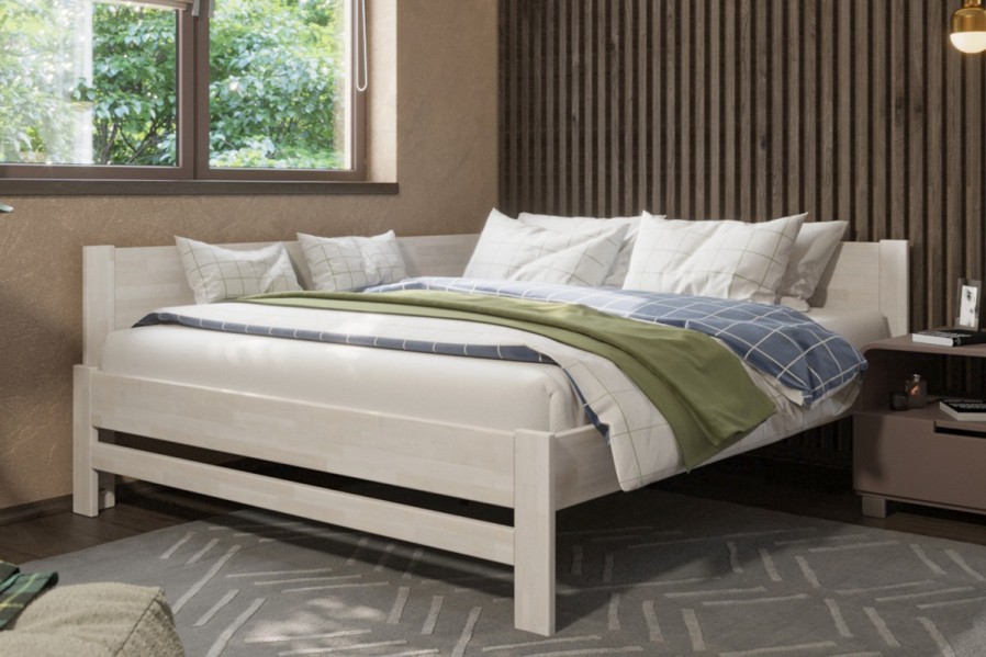 Viacgeneračná posteľ z tých najlepších možných materiálov bola precízne vyrobená. Ak hľadáte posteľ, ktorá vám vydrží desiatky rokov, tak je celomasívna posteľ Amelia to správne riešenie.