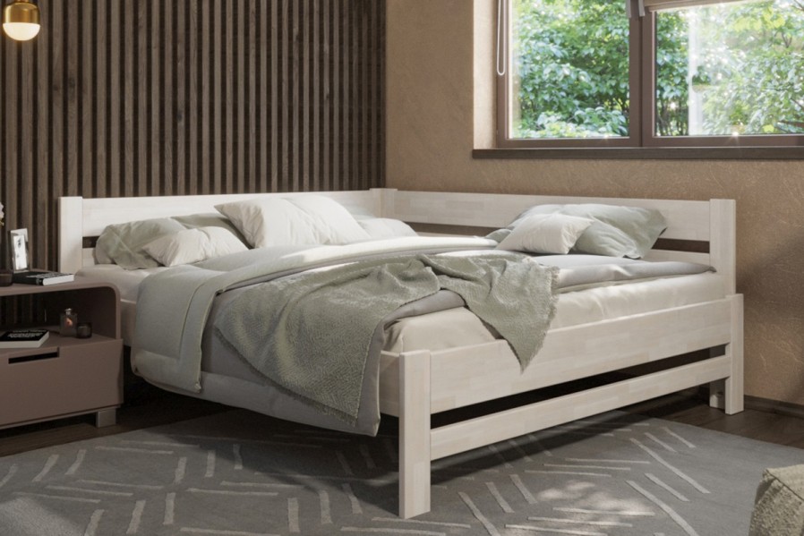 Vyberáte posteľ, ktorá vám vydrží niekoľko desiatok rokov? S celomasívnou posteľou Wanda sa to dá.