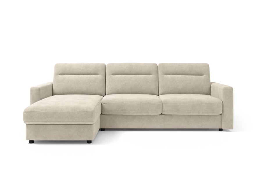 Rozkladacia pohovka pre každodenné spanie Lugano v nadčasovom dizajne zaujme svojou jednoduchosťou
a eleganciou.