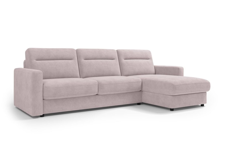 Rozkladacia pohovka pre každodenné spanie Lugano v nadčasovom dizajne zaujme svojou jednoduchosťou
a eleganciou.