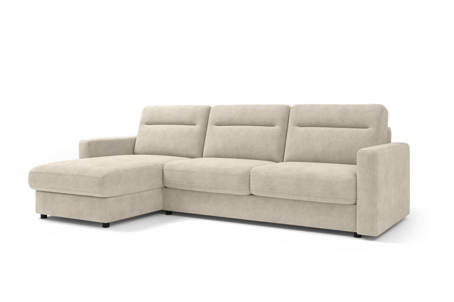 Rozkladacia pohovka pre každodenné spanie Lugano v nadčasovom dizajne zaujme svojou jednoduchosťou
a eleganciou.