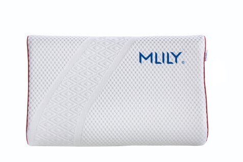 Anatomicky tvarovaný vankúš pre zdravý spánok.