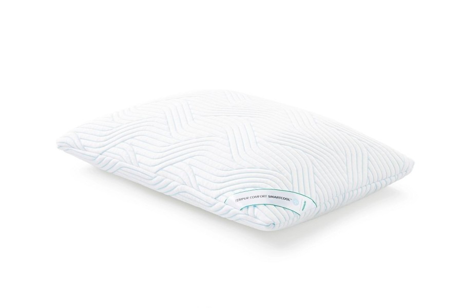 Vankúš TEMPUR® Comfort Medium SmartCool 2.0 zaisťuje pohodlie a oporu typickú pre vankúše TEMPUR®. Je vyrobený úplne nových materiálov, ktoré poskytujú ešte o 20% väčšiu úľavu než kedykoľvek predtým.
