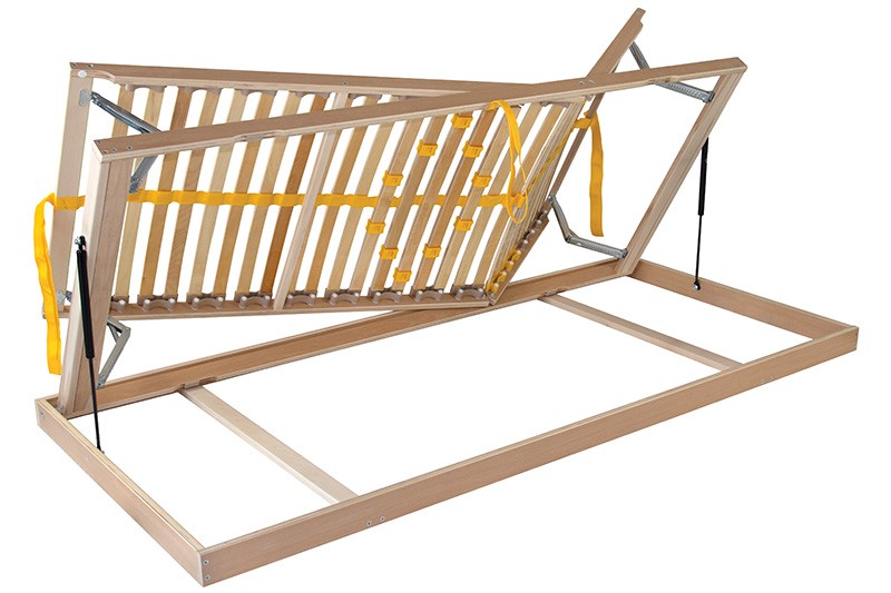 Praktický a pohodlný posteľový rošt na bežné spanie.