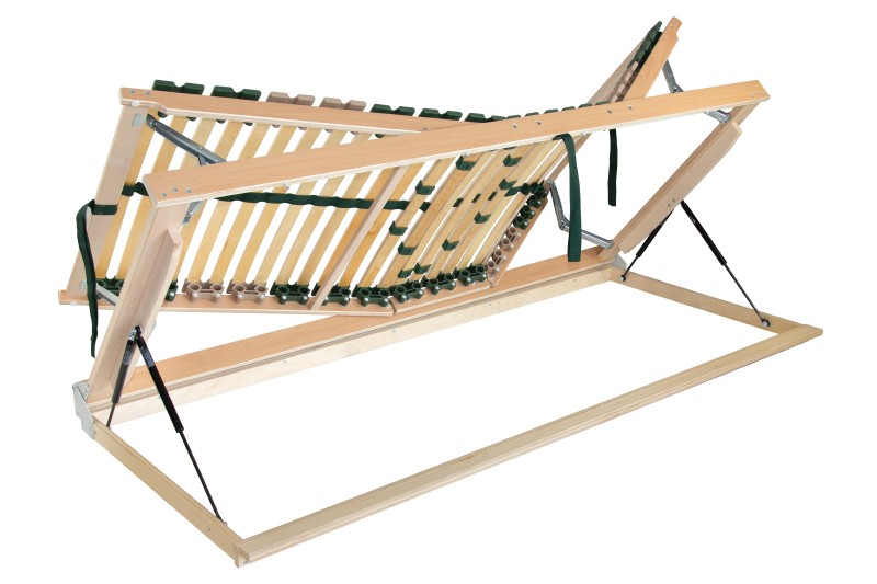 Unikátny rošt 2v1 s viacerými funkciami ponúka pohodlné polohovanie, ako aj bočné vyklápanie pomocou piestu.