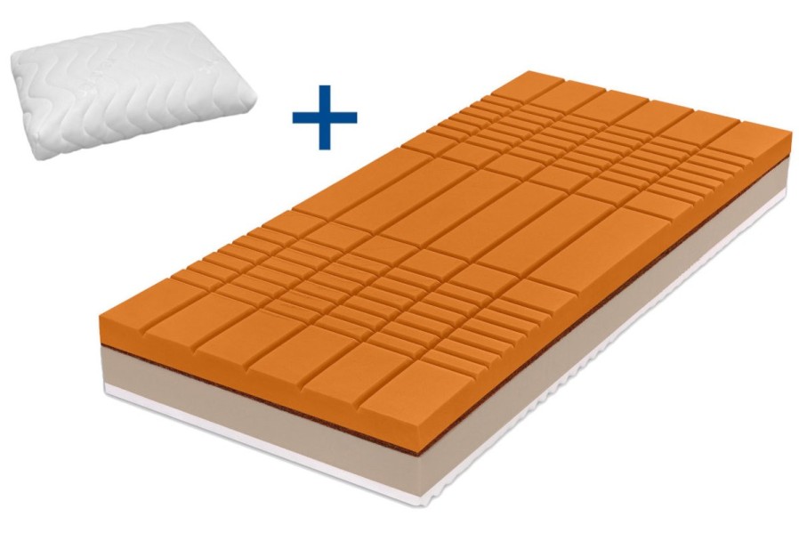 Dva pocity tuhosti - 3 a 4 | Penový matrac | Výška 20 cm | Nosnosť 130 kg | Záruka 5 rokov