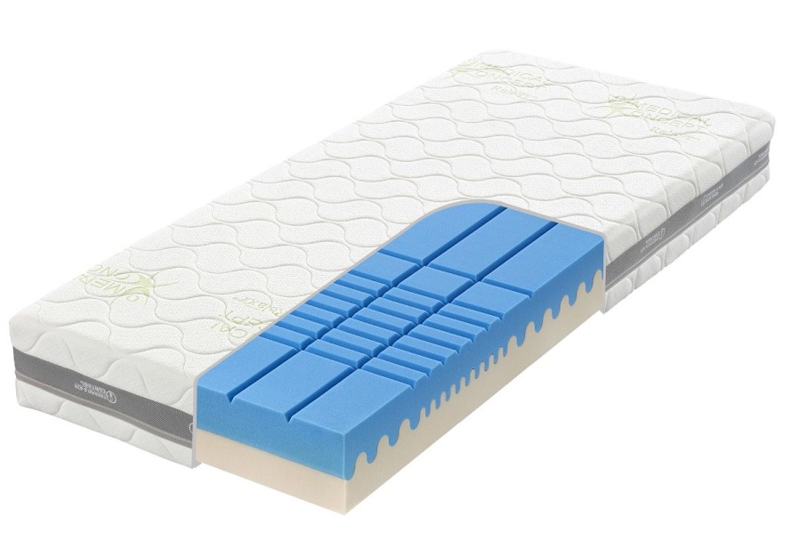 Dva pocity tuhosti - 3 a 4 | Penový matrac | Výška 20 cm | Nosnosť 140 kg | Záruka 5 rokov