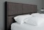 Čalúnená posteľ s celovýklopným roštom a dnom pre úložný priestor Aurora Frame Lift, farba Tetra Graphite, 160x200 cm 2