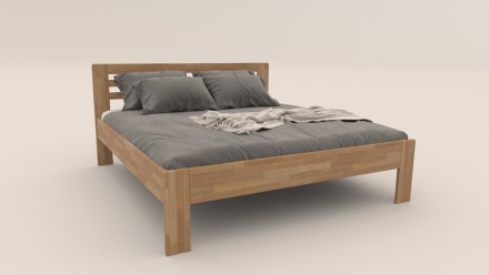 Vzdušná posteľ z kvalitného buku alebo duba