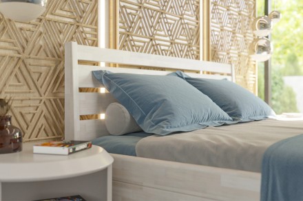 Celomasívna posteľ Lugo prinesie aj do vašej spálne malý kúsok prírody a dodá spánku a relaxácii nový rozmer.