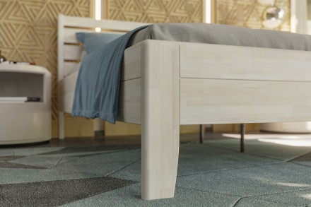 Celomasívna posteľ Lugo prinesie aj do vašej spálne malý kúsok prírody a dodá spánku a relaxácii nový rozmer.